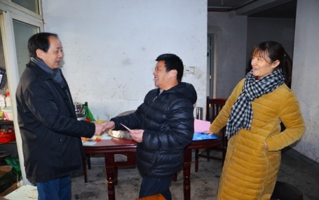 群眾冷暖掛心頭！公司黨總支開展春節(jié)前走訪慰問